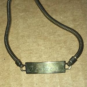 engraved gold bracelet